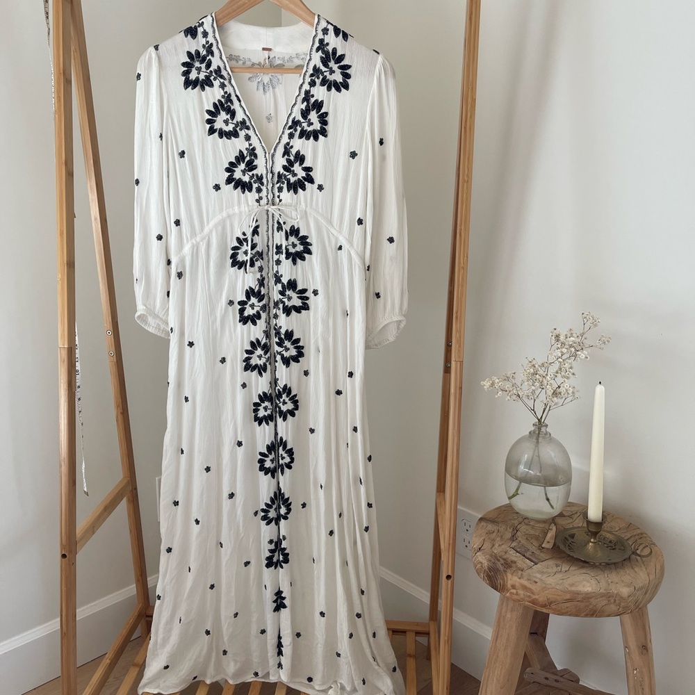 Free People Embroidered Dress